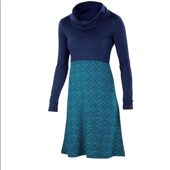 ibex Dresses & Skirts - Ibex Juliet Providence Wool Cowl Neck Dress